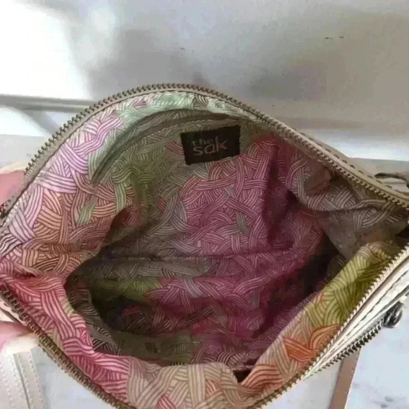 The Sak Cream Slate Ventura Cross Body Bag - Picture 10 of 17